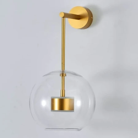 Kinkiet designerski BUBBLES-1 WL złoty ST-0801WL – Step Into Design